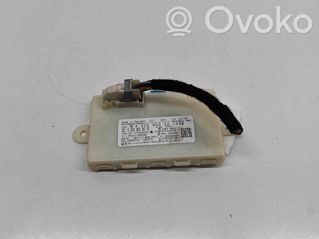 Mercedes-Benz C W205 Centralina/modulo keyless go