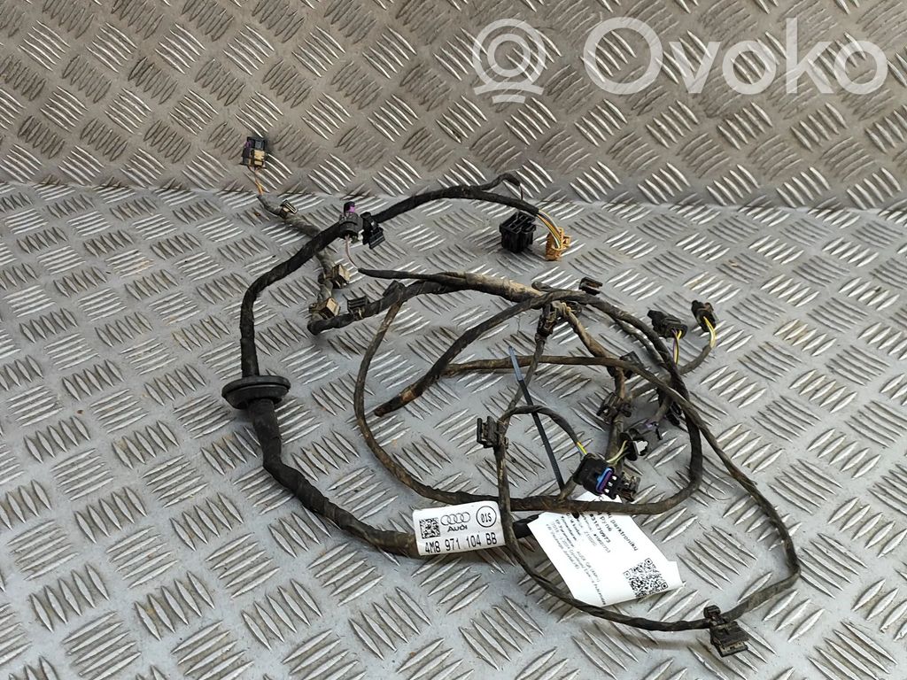 Cableado del sensor de aparcamiento (PDC)   4M8971104BB