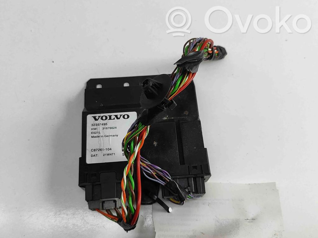 Volvo V60 Tailgate/trunk control unit/module 