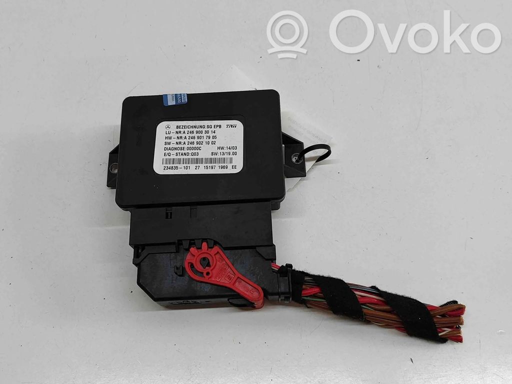 Mercedes-Benz GLE (W166 - C292) Moduł / Sterownik hamulca postojowego EMF