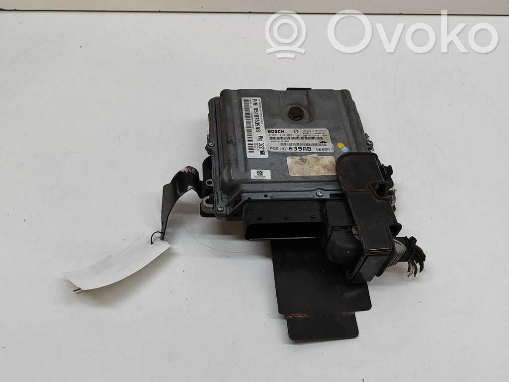 Engine control unit/module   05187639AB,0281013354,5187639AB