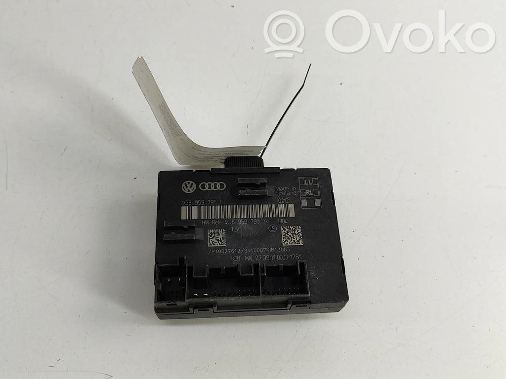 Audi A6 S6 C7 4G Centralina/modulo portiere
