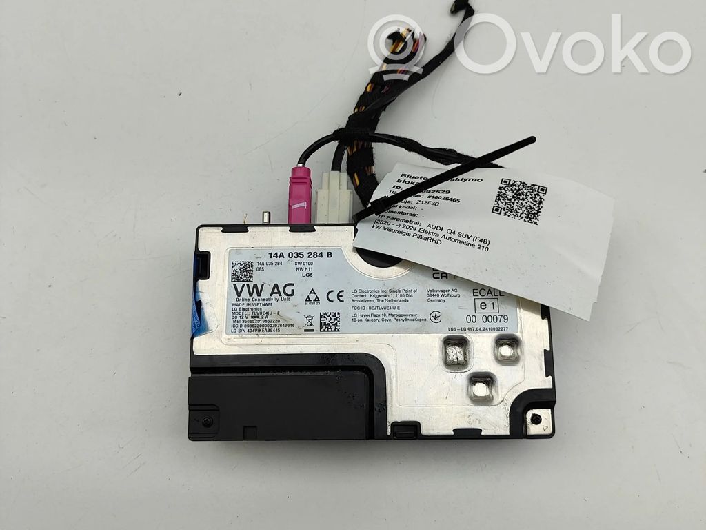 Unidad de control/módulo de bluetooth   14A035284,14A035284B