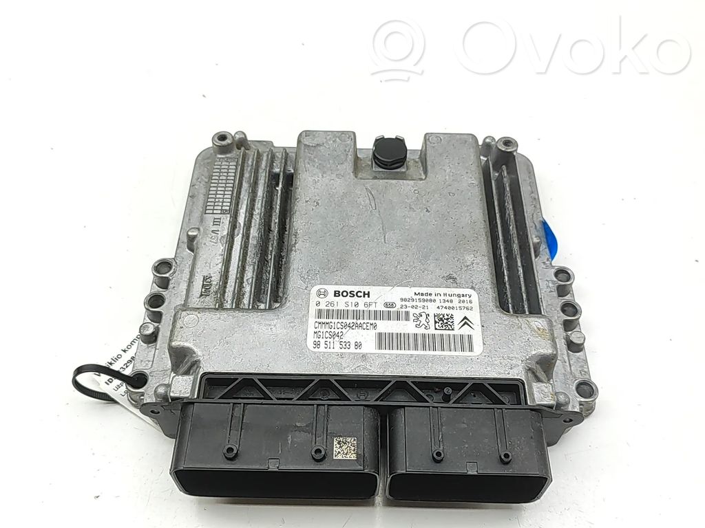 Peugeot 3008 II Engine control unit/module 