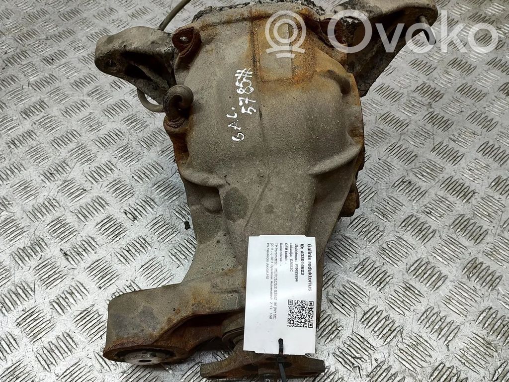 Mercedes-Benz ML W166 Rear differential 