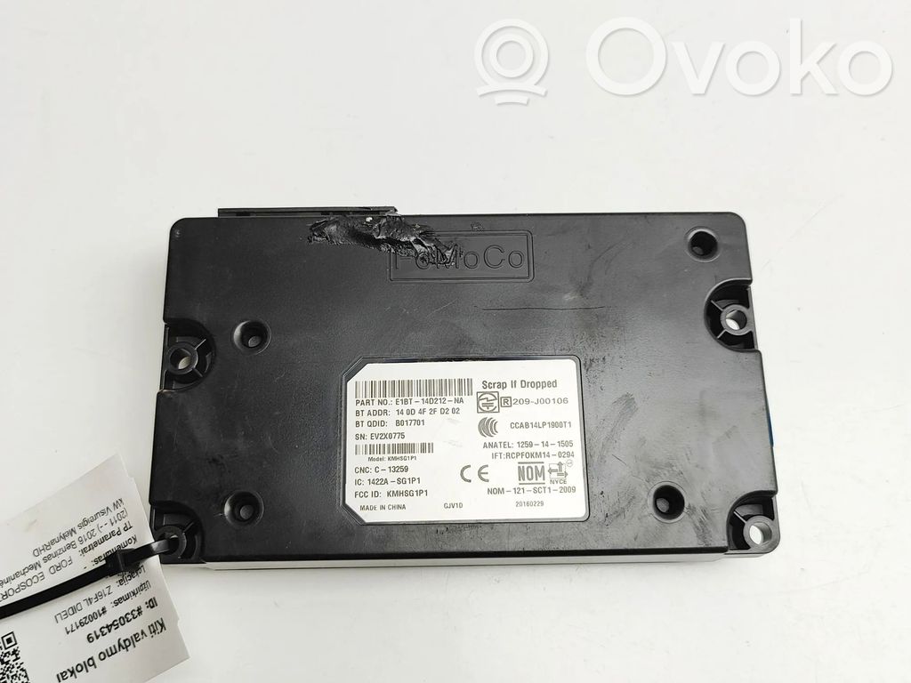 Ford Ecosport Unidad de control/módulo de bluetooth 