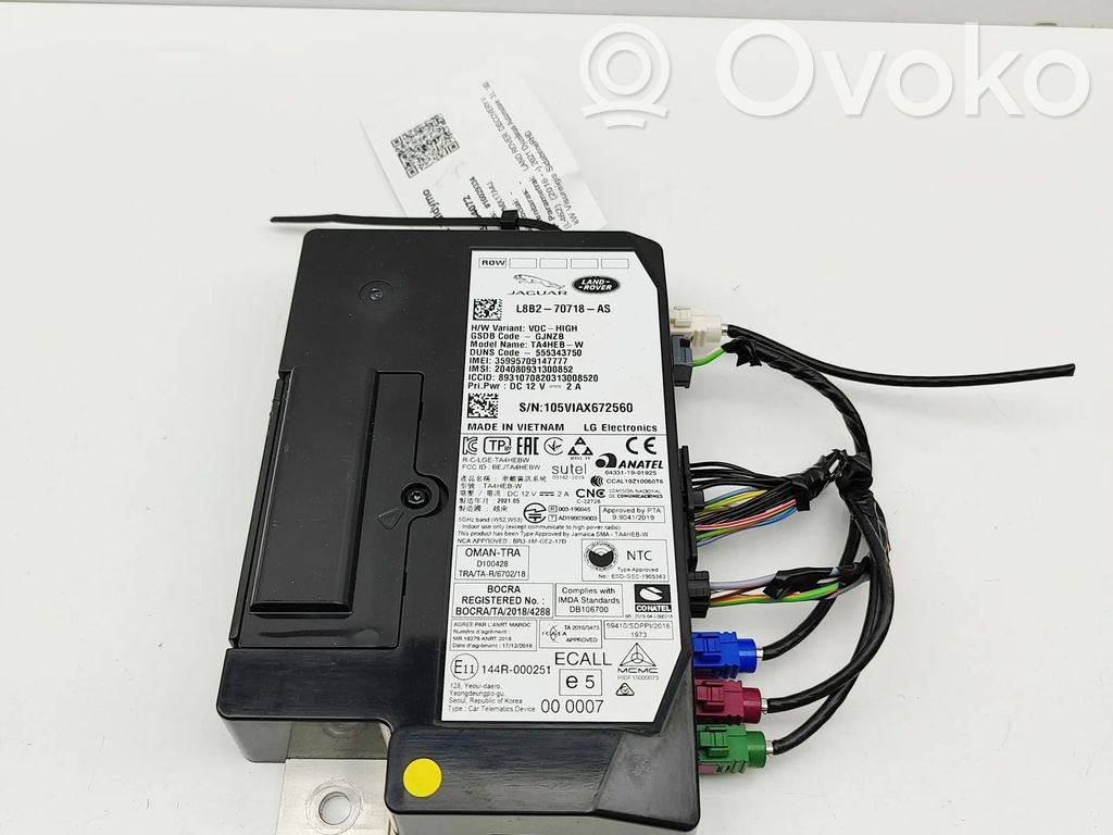Land Rover Discovery 5 Unidad de control/módulo de bluetooth 