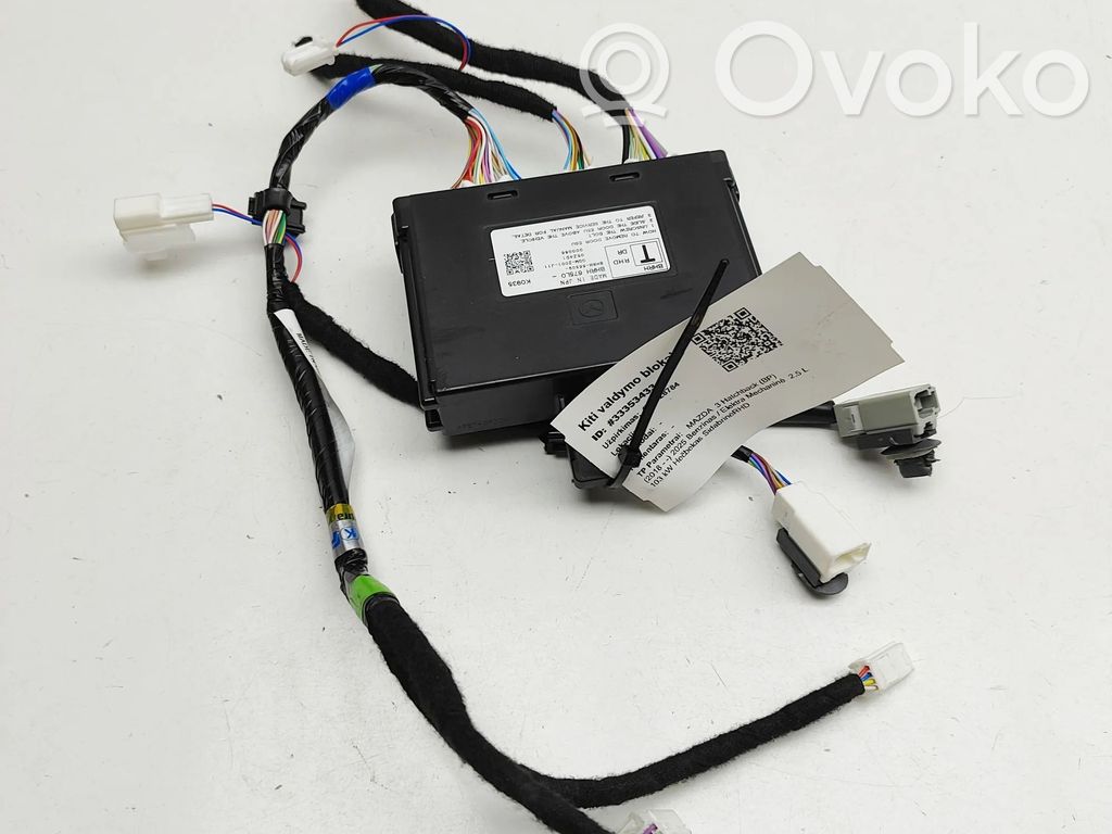 Mazda 3 Unité de commande module de porte 