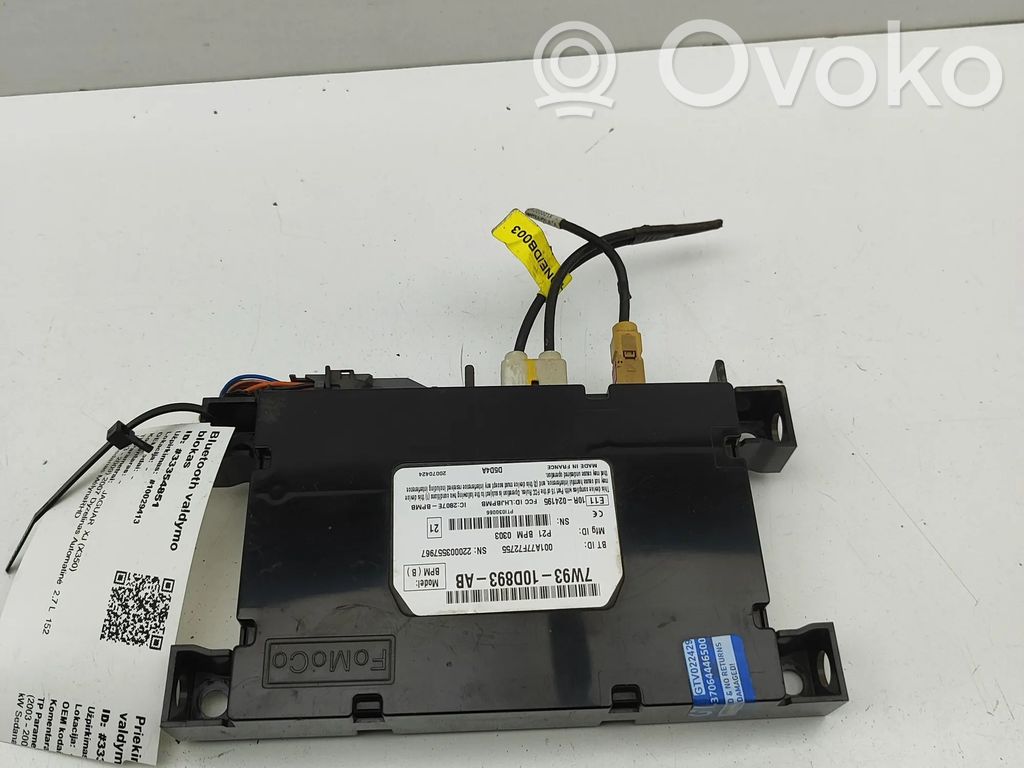 Jaguar XJ X350 Bluetooth modulis 