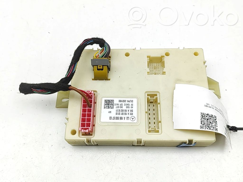 Mercedes-Benz ML W166 Modul de control caroserie central 