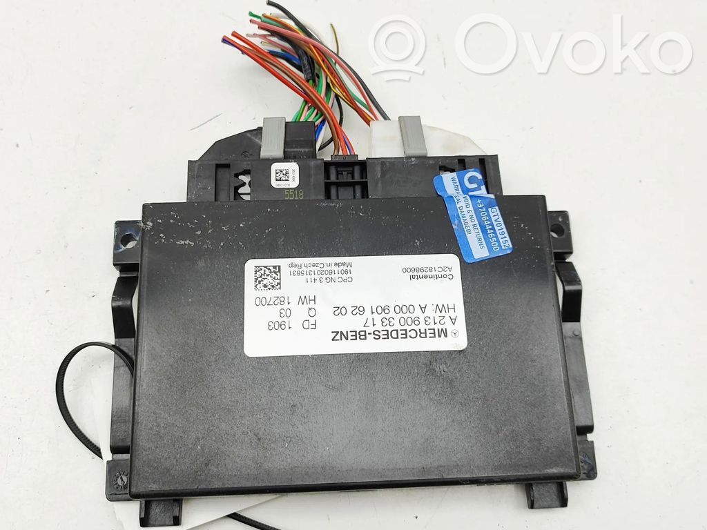 Mercedes-Benz E W238 Unitate/modul de control cutie de viteze 