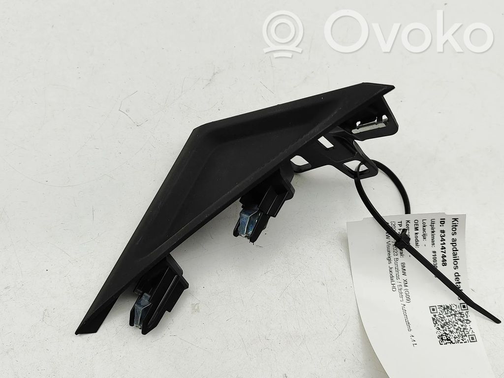 BMW XM Dashboard glove box trim 