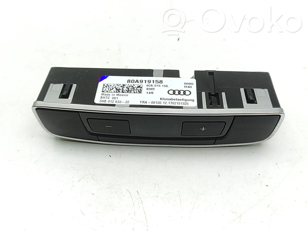 Audi Q5 SQ5 FY Przełącznik / Włącznik nawiewu dmuchawy 
