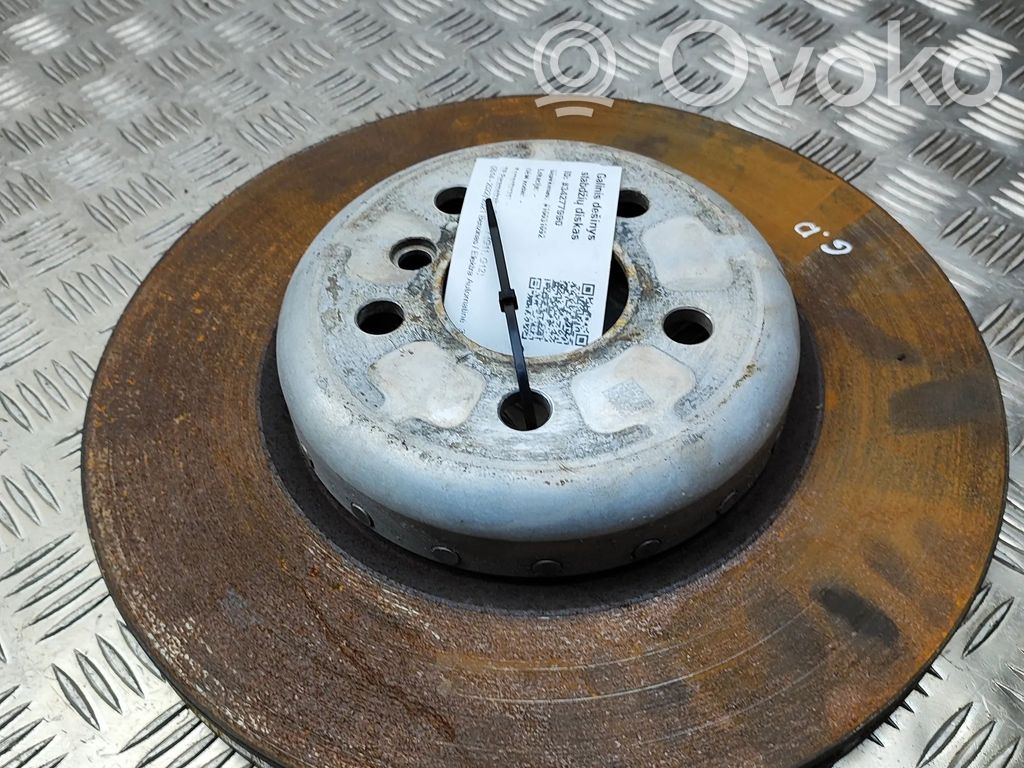 BMW 7 G11 G12 Tarcza hamulca tylnego 