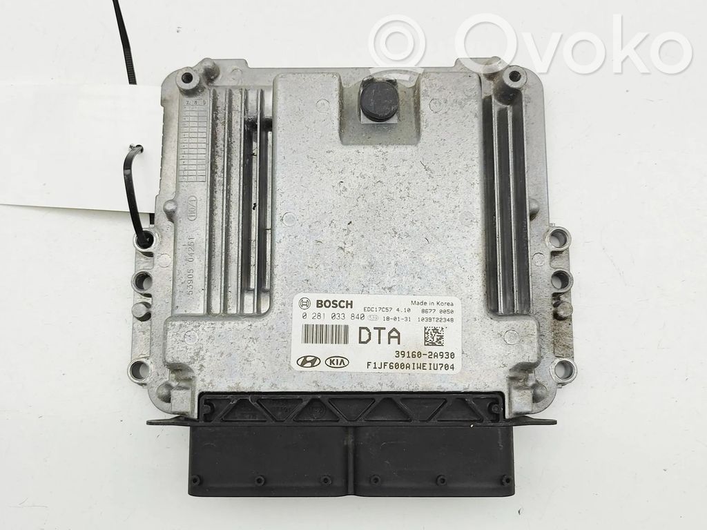 Engine control unit/module   391602A930,0281033840,1039T22348,391652A930,EDC17C57