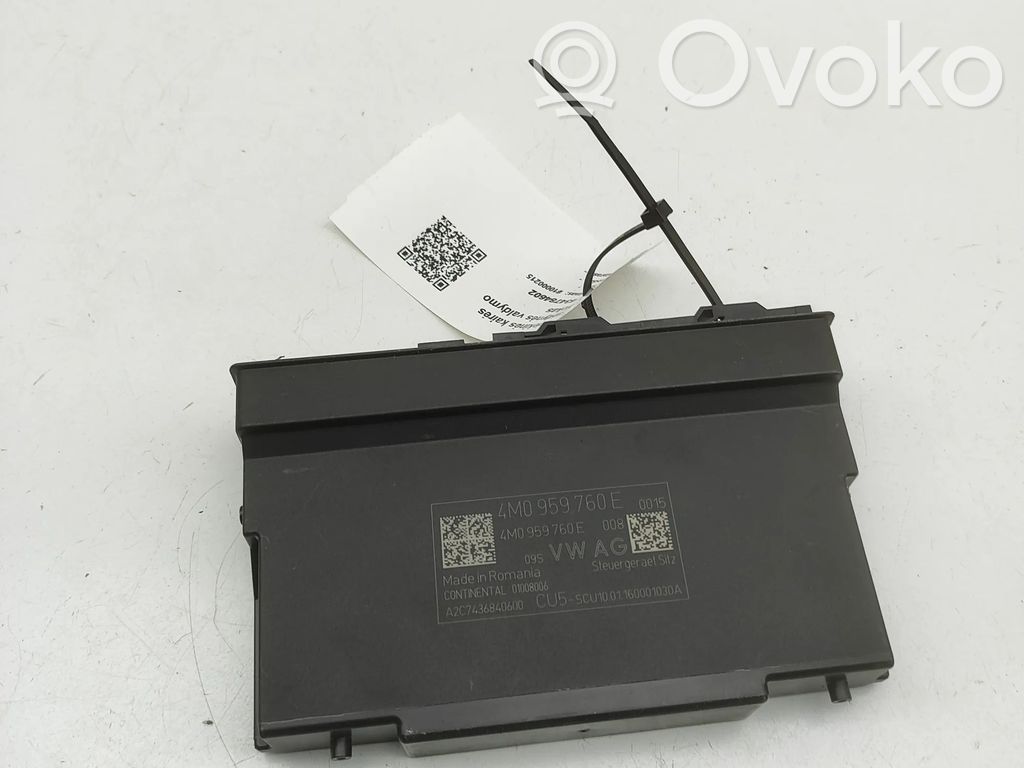 Audi Q7 4M Seat control module 
