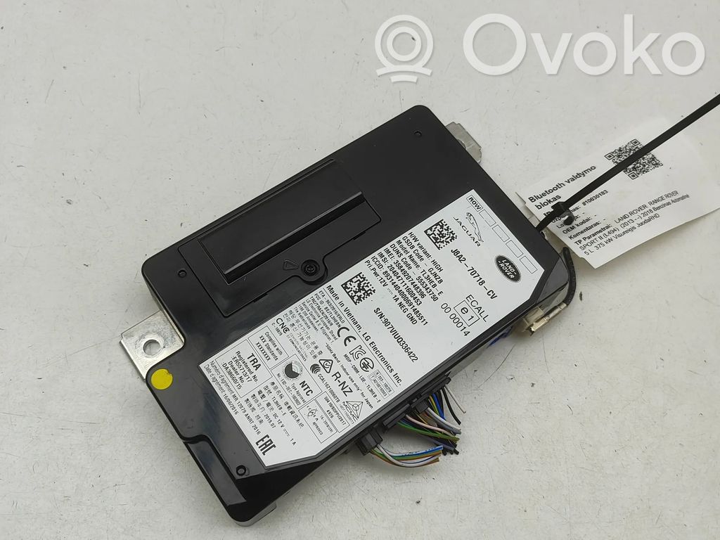 Land Rover Range Rover Sport L494 Bluetooth control unit module 