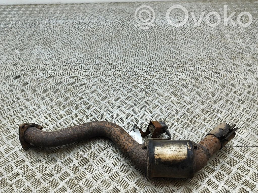 Volkswagen Touareg II Filtr cząstek stałych Katalizator / FAP / DPF 
