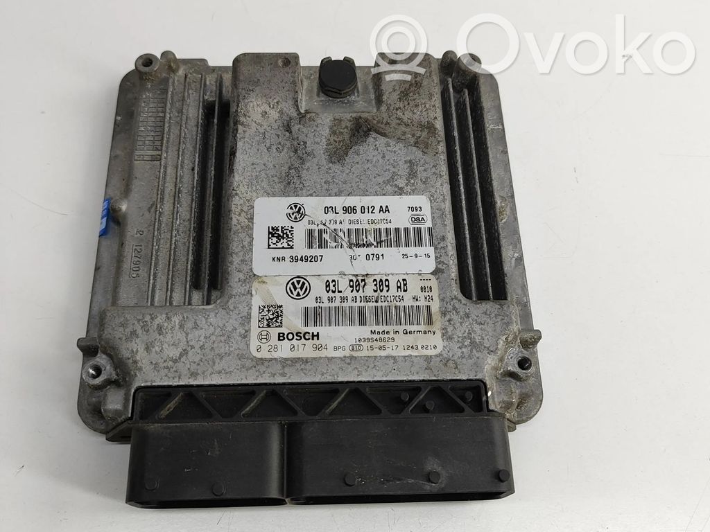 Volkswagen Amarok Engine control unit/module 