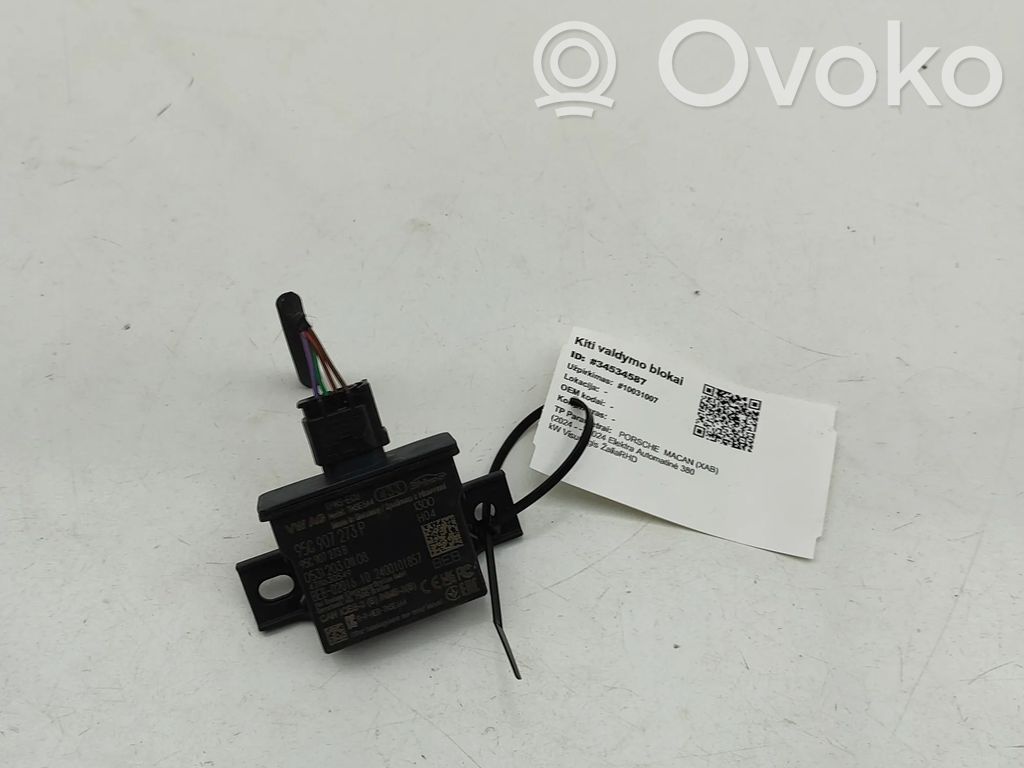 Porsche Macan (95B) Module de pression des pneus 