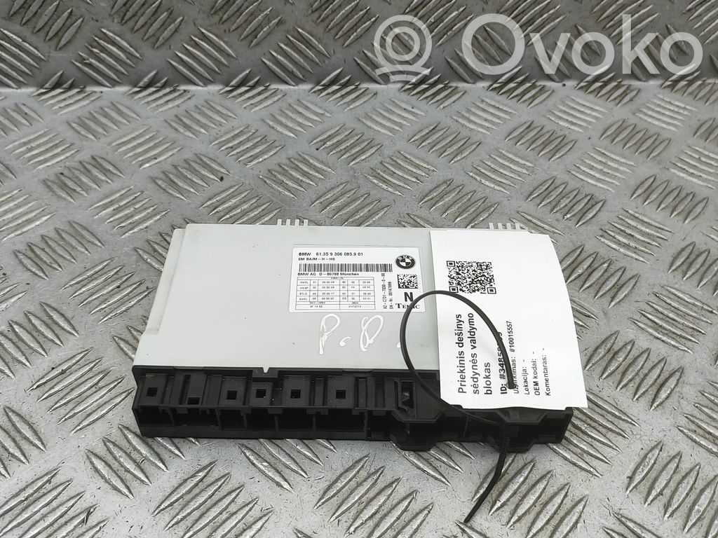 BMW 4 F32 F33 Istuimen säädön moduuli 