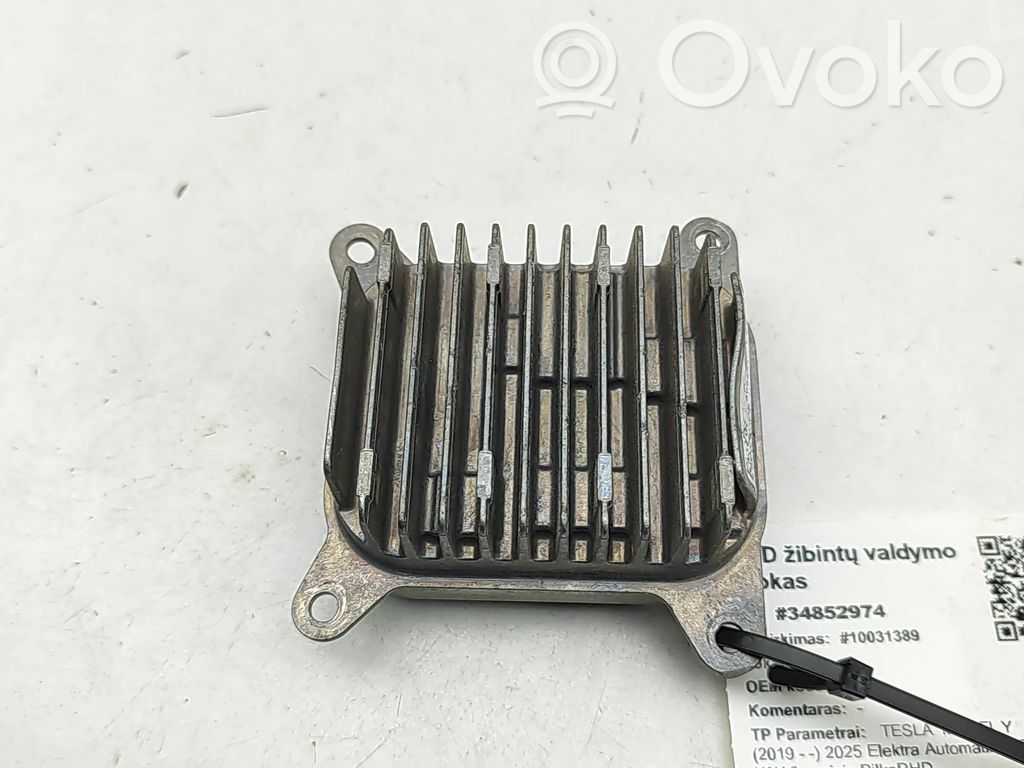 Tesla Model Y Juniper LED ballast control module 