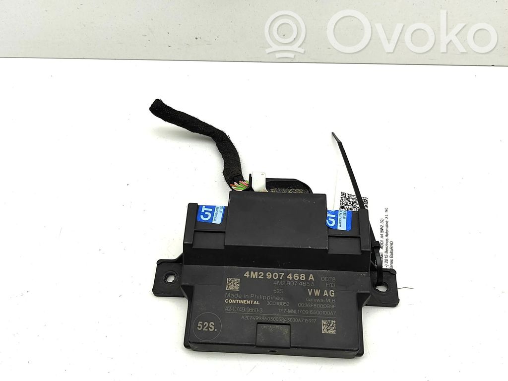 Audi A4 S4 B9 8W Gateway control module 