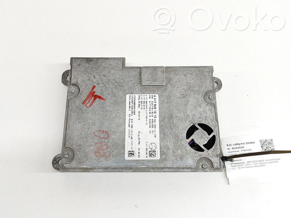 Mercedes-Benz B W247 Autres dispositifs 