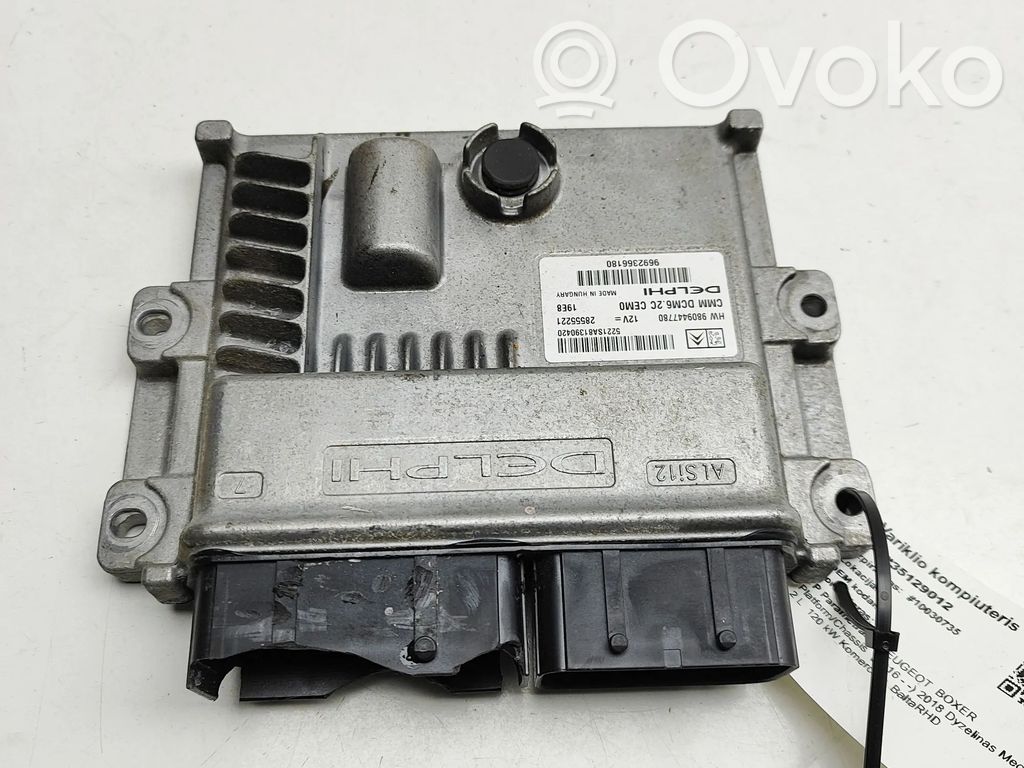 Peugeot Boxer Engine control unit/module 