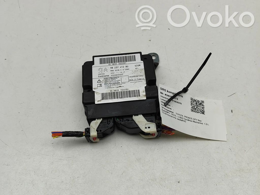 Toyota ProAce City Airbag control unit/module 