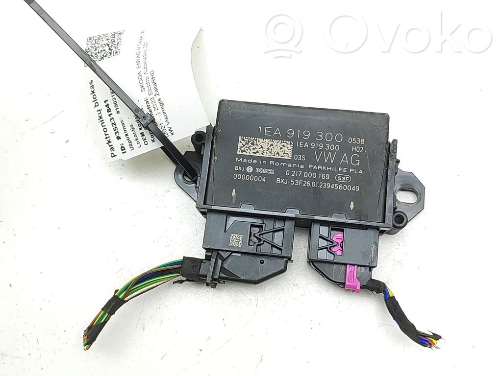 Skoda Enyaq iV Unitate/modul de comandă parcare PDC 