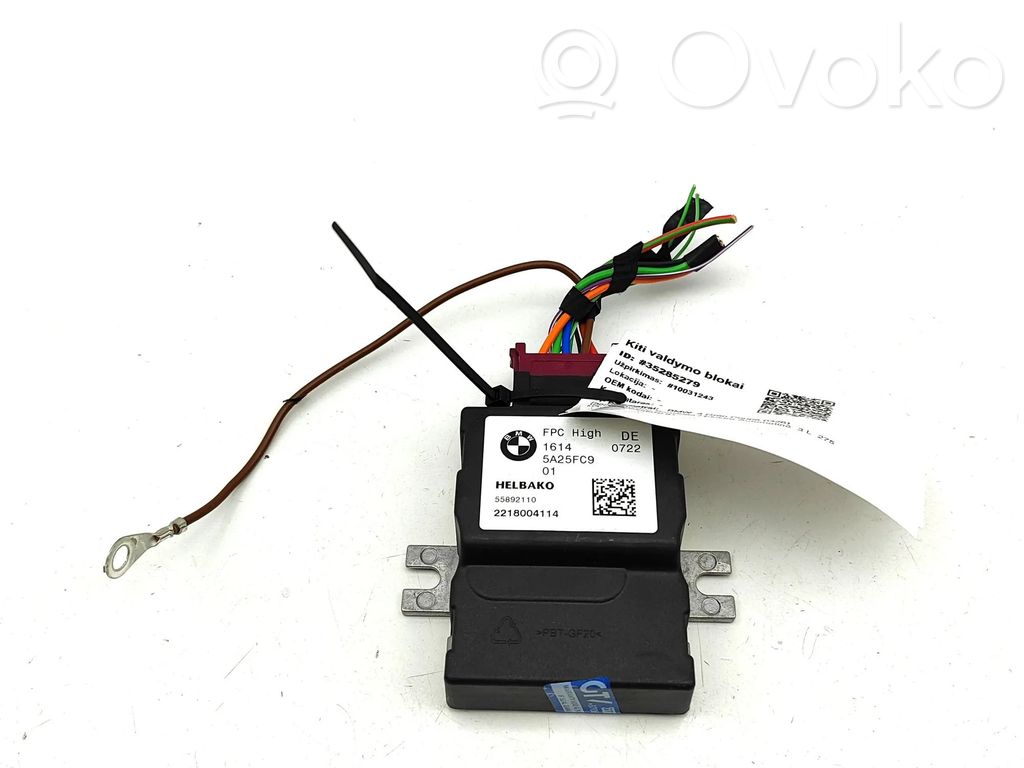 BMW 4 G22 G23 G24 G26 Unité de commande / module de pompe à carburant 