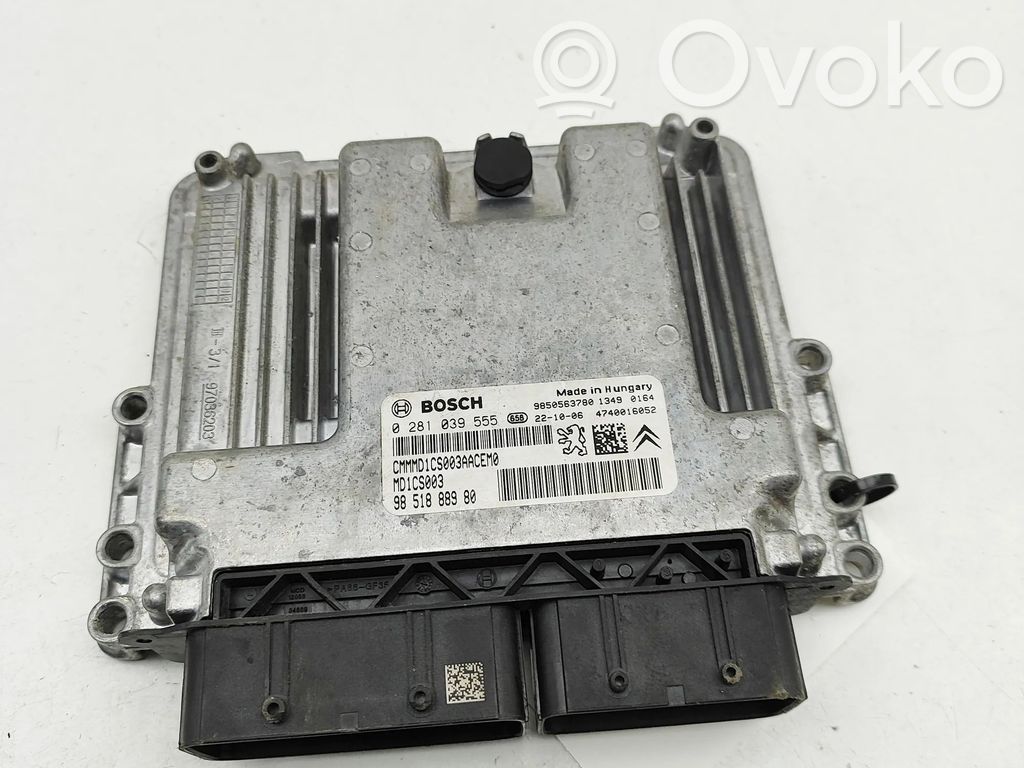 Peugeot 5008 II Engine control unit/module 