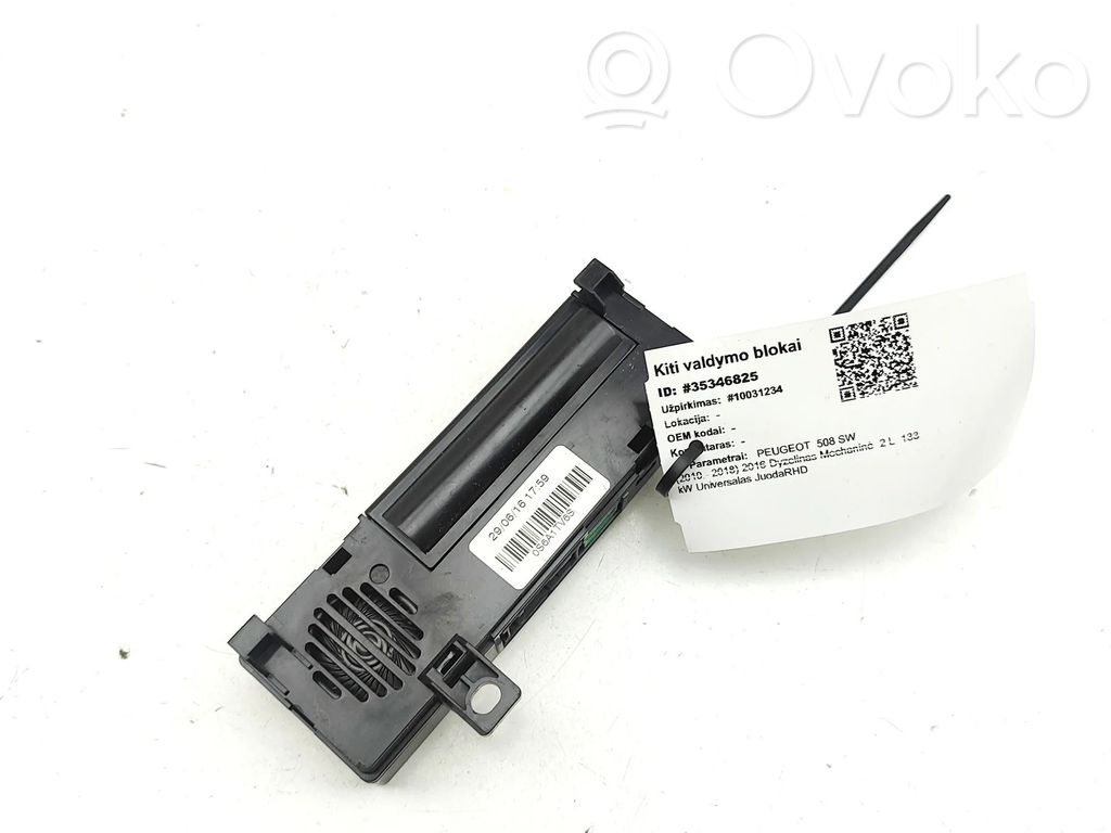 Peugeot 508 II Bluetooth control unit module 