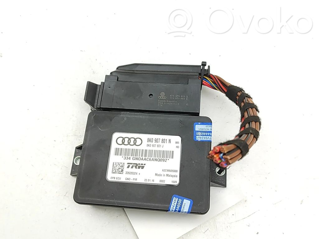 Audi Q5 SQ5 8R Rear brake EMF control unit/module 