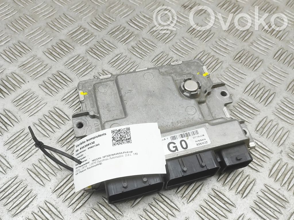 Nissan Navara D23 Calculateur moteur ECU 