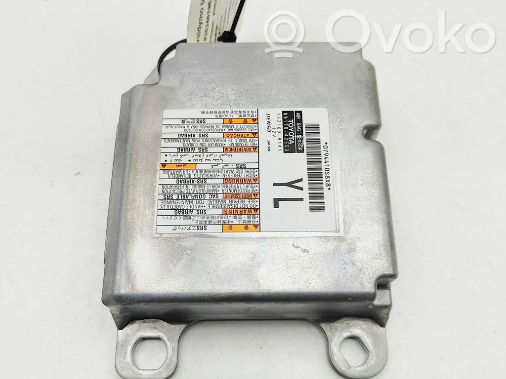 Toyota bZ4X Centralina/modulo airbag 