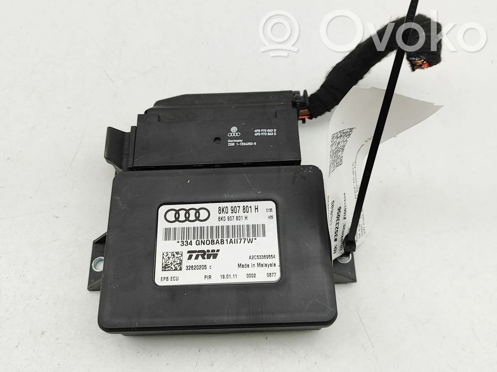 Audi RS5 Unitate/modul comandă EMF frână spate 