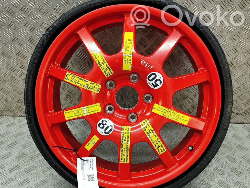 Porsche Cayenne (92A) Roată de rezervă R20 