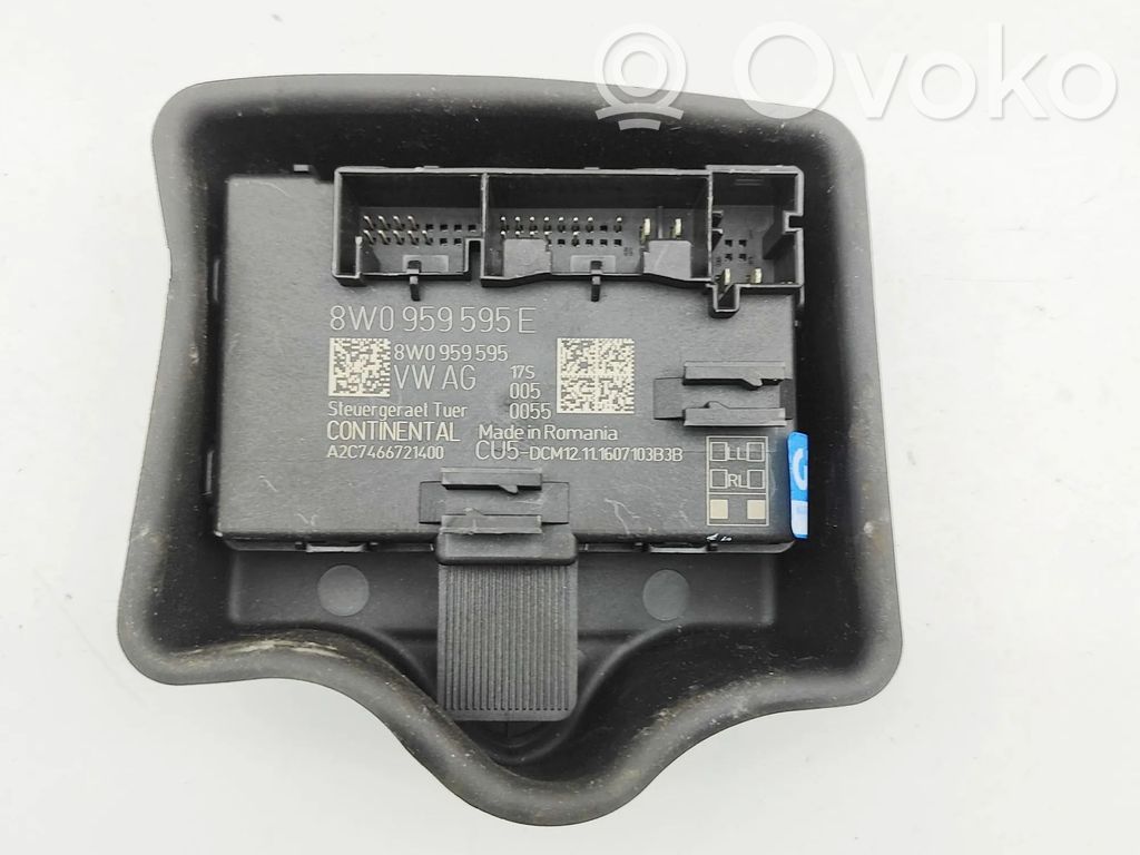 Unidad de control/módulo de la puerta   8W0959595E,8W0959595,A2C7466721400