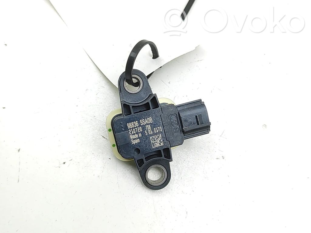 Nissan Leaf II (ZE1) Sensor impacto/accidente para activar Airbag 