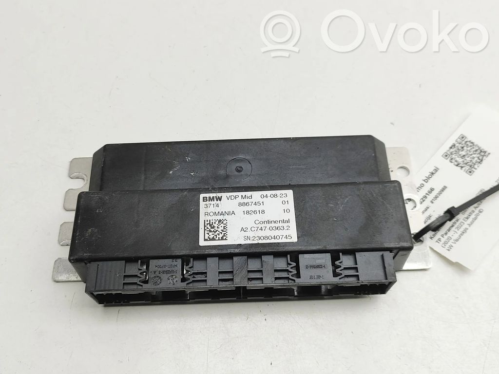 BMW iX3 G08 Module de commande suspension 