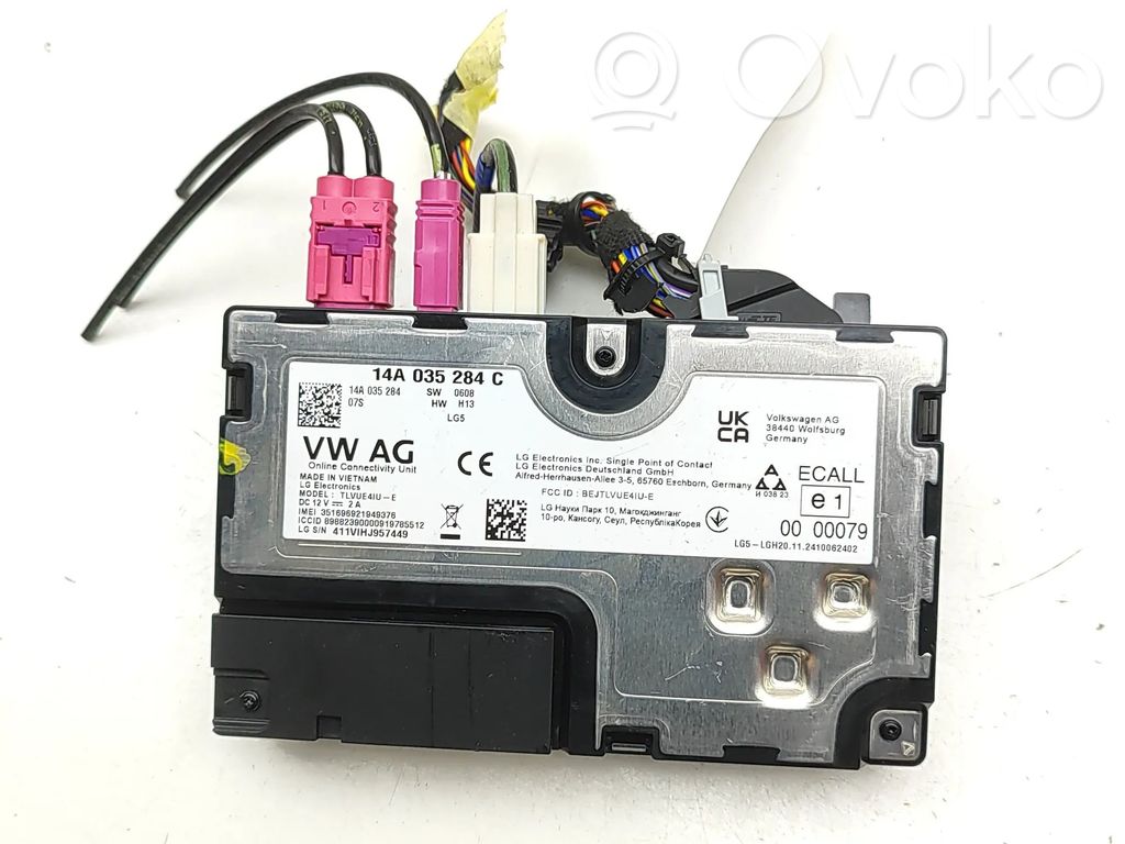 Volkswagen ID.7 Bluetooth control unit module 