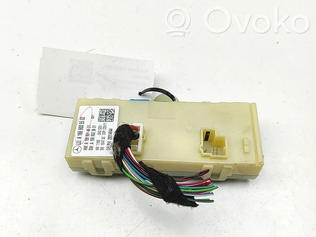 Mercedes-Benz ML W166 Sterownik / Moduł elektrycznej klapy tylnej / bagażnika 