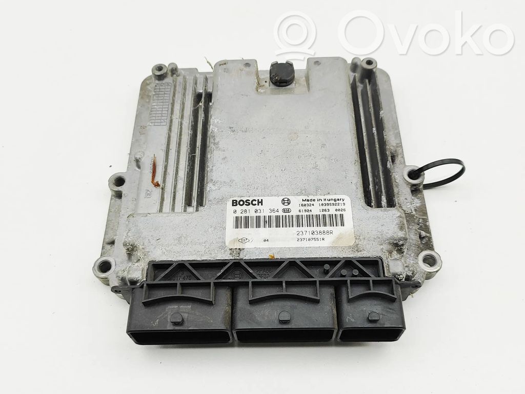 Engine control unit/module   237103888R,237107551R,0281031364