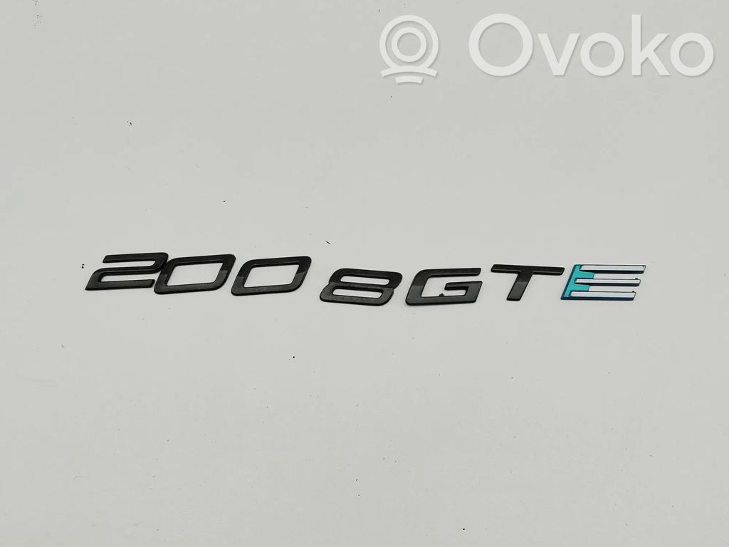 Peugeot 2008 II Emblemat / Znaczek tylny / Litery modelu 