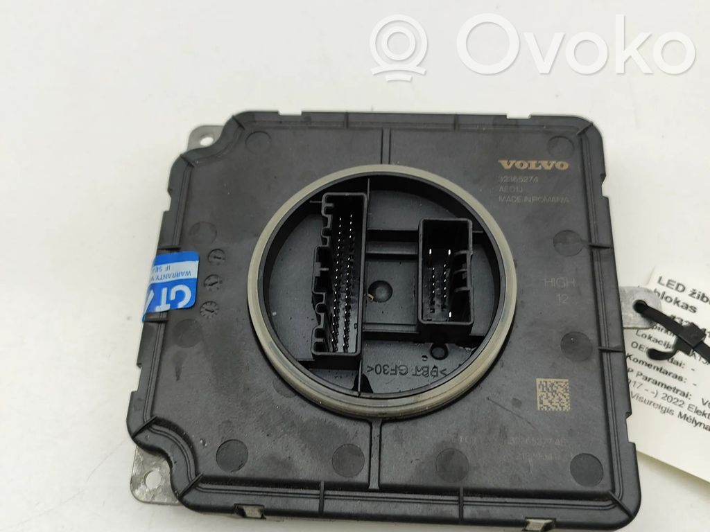 Volvo XC40 Module de contrôle de ballast LED 