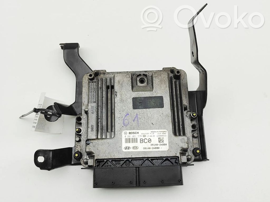 Engine control unit/module   391402ABB0,0281031578,1039S85312