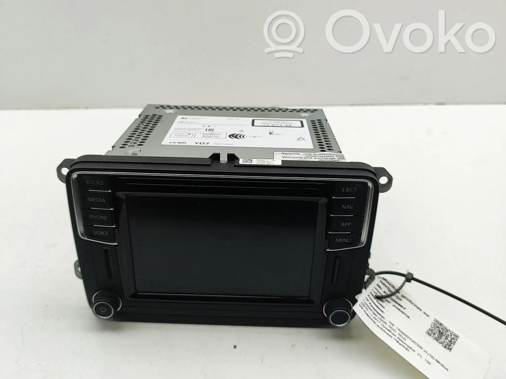 Volkswagen Transporter - Caravelle T6 Panel / Radioodtwarzacz CD/DVD/GPS 