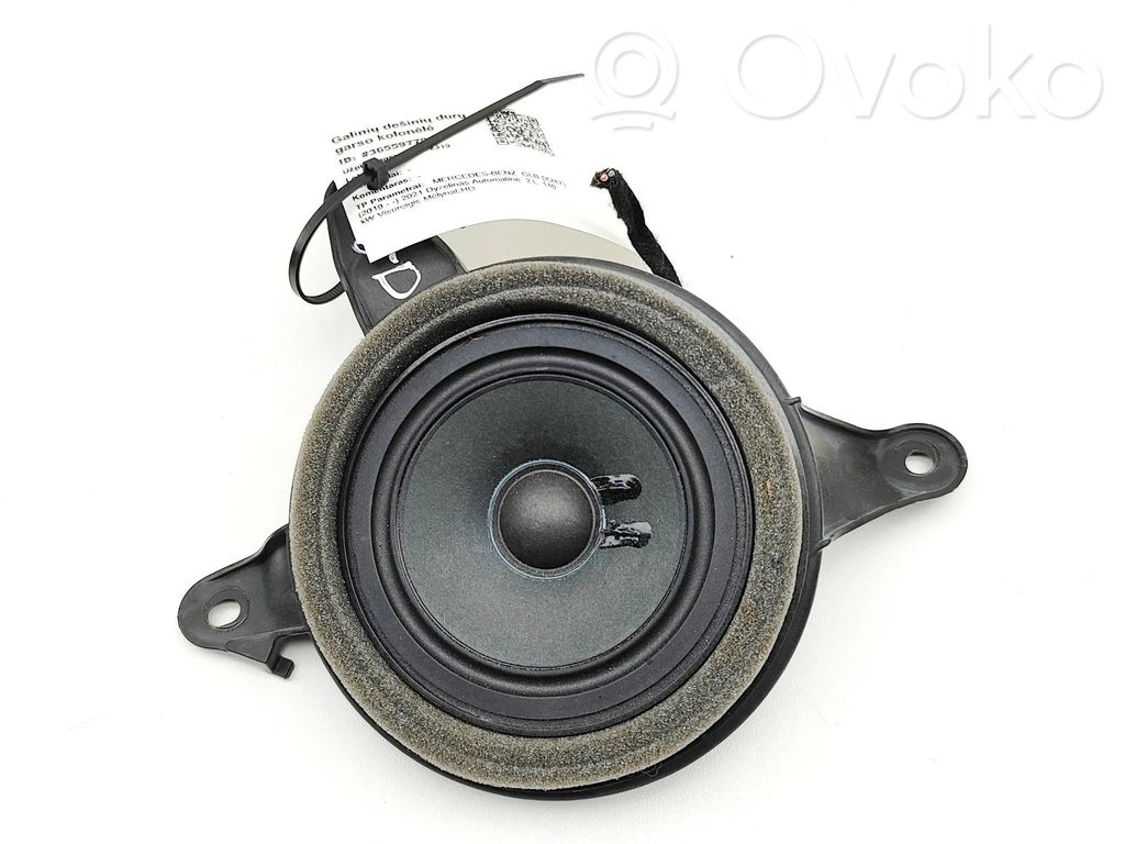 Mercedes-Benz GLB X247 Altavoz de la puerta trasera 